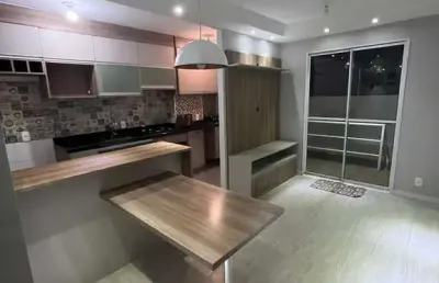 Apartamento para venda em rancho grande de 76.00m² com 2 quartos e 1 garagem