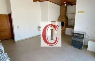 Cobertura para venda em vila alzira de 180.00m² com 3 quartos, 1 suite e 2 garagens