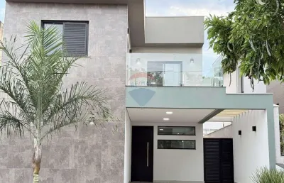 Casa de condomínio para venda em loteamento terras de florença de 213.00m² com 4 quartos, 4 suites e 2 garagens