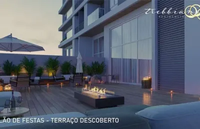 Apartamento para venda em campo comprido de 87.00m² com 2 quartos, 1 suite e 2 garagens