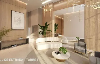 Cobertura para venda em campo comprido de 142.00m² com 3 quartos, 1 suite e 2 garagens
