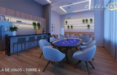 Apartamento para venda em campo comprido de 74.00m² com 2 quartos, 1 suite e 1 garagem