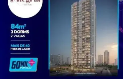 Apartamento para venda em vila mogilar de 84.00m² com 3 quartos e 2 garagens