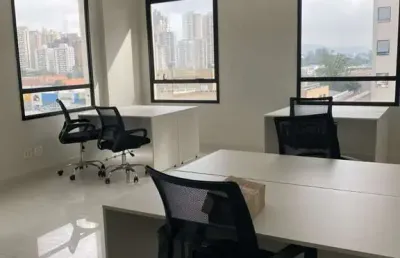 Sala comercial para alugar em alphaville industrial de 100.00m² com 2 garagens
