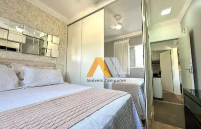 Apartamento para venda em parque campolim de 60.00m² com 2 quartos, 1 suite e 2 garagens
