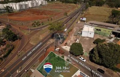 Terreno para venda em bonfim paulista de 366.79m² com 4 garagens