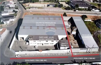 Galpão / depósito / armazém para venda em vila brás cubas de 2500.00m² com 10 garagens