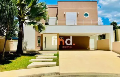Casa de condomínio para venda em são paulo ll - granja viana de 420.00m² com 4 quartos, 4 suites e 2 garagens