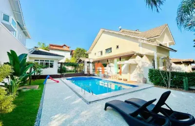 Casa de condomínio para venda em são paulo ll - granja viana de 470.00m² com 4 quartos, 2 suites e 9 garagens