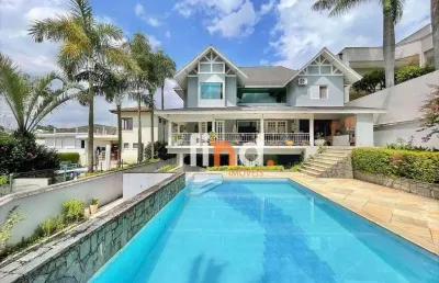 Casa de condomínio para venda em são paulo ll - granja viana de 632.00m² com 4 quartos, 4 suites e 9 garagens
