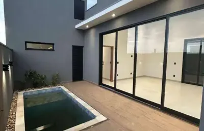 Casa de condomínio para venda em recreio anhangüera de 143.00m² com 3 quartos, 3 suites e 4 garagens