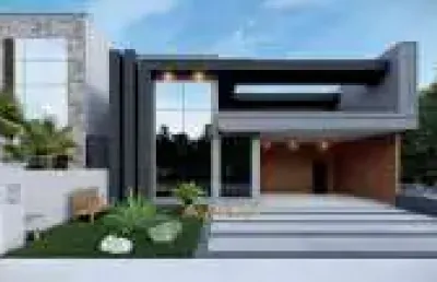 Casa de condomínio para venda em residencial milano de 184.00m² com 3 quartos, 3 suites e 2 garagens