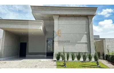 Casa de condomínio para venda em setlife mirassol de 160.00m² com 3 quartos e 3 suites