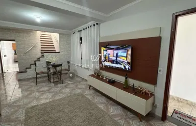Casa para venda em jardim maria augusta de 125.00m² com 3 quartos, 1 suite e 2 garagens