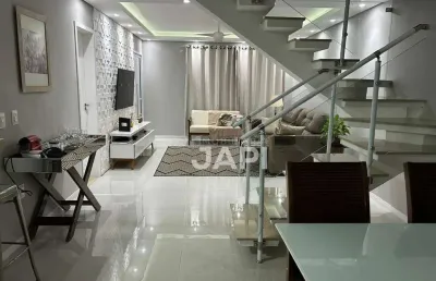 Casa de condomínio para venda em loteamento villaggio di san francisco de 162.00m² com 3 quartos, 1 suite e 4 garagens