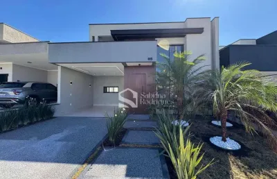 Casa de condomínio para venda em jardim mantova residencial de 143.00m² com 3 quartos, 1 suite e 2 garagens