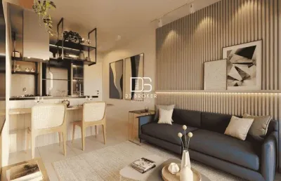 Apartamento para venda em são cristóvão de 38.00m² com 2 quartos