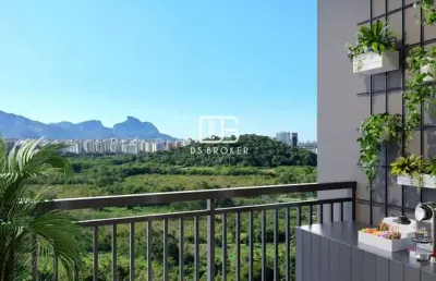 Apartamento para venda em jacarepaguá de 45.00m² com 2 quartos e 1 garagem