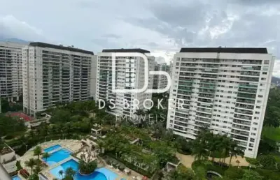 Apartamento para venda em jacarepaguá de 115.00m² com 3 quartos, 1 suite e 2 garagens