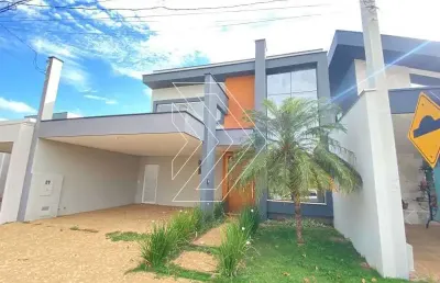 Casa de condomínio para venda em residencial reserva esmeralda de 223.00m² com 3 quartos, 3 suites e 2 garagens