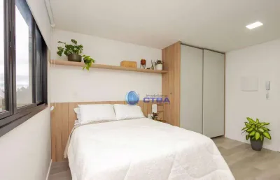 Kitnet para alugar em rebouças de 20.00m² com 1 quarto