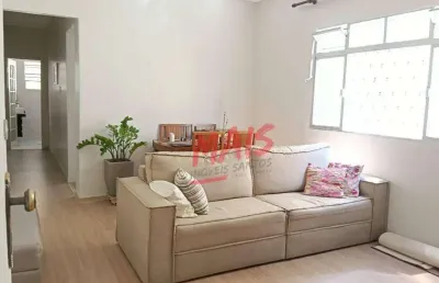 Apartamento para venda em embaré de 70.00m² com 1 quarto e 1 garagem
