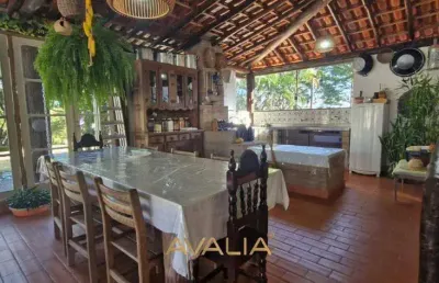 Chácara para venda em lagos de shanadu de 524.00m² com 5 quartos, 2 suites e 8 garagens