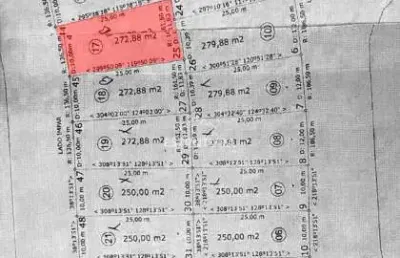 Terreno para venda em jardim maria cristina de 273.00m²