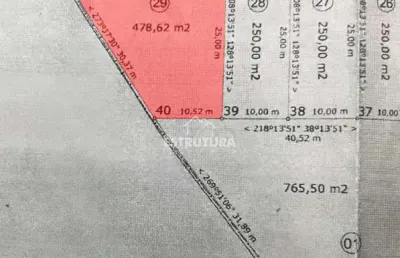 Terreno para venda em jardim maria cristina de 479.00m²