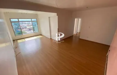 Apartamento para venda em vila matias de 107.00m² com 3 quartos e 1 garagem