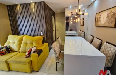 Apartamento para venda em santos dumont de 57.00m² com 2 quartos, 1 suite e 1 garagem