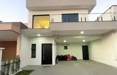 Sobrado para venda em wanel ville de 260.00m² com 3 quartos, 1 suite e 4 garagens
