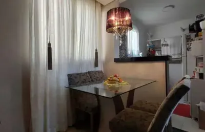 Apartamento para venda em loteamento industrial machadinho de 46.00m² com 2 quartos e 1 garagem
