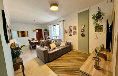 Apartamento para venda em embaré de 107.00m² com 3 quartos, 1 suite e 2 garagens
