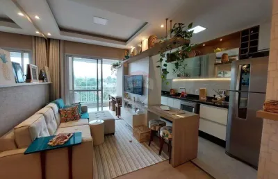Apartamento para venda em medeiros de 68.00m² com 2 quartos, 1 suite e 2 garagens