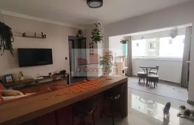 Apartamento para venda em centro de 69.00m² com 2 quartos, 1 suite e 1 garagem