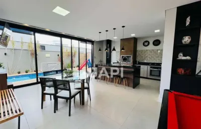 Casa de condomínio para venda em loteamento reserva ermida de 247.00m² com 3 quartos, 2 suites e 4 garagens