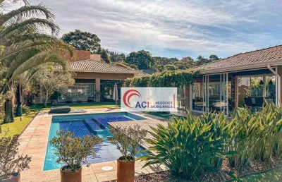 Casa de condomínio para venda em parque dom henrique de 549.00m² com 4 quartos, 4 suites e 6 garagens
