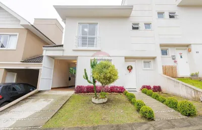 Sobrado para venda em abranches de 184.00m² com 3 quartos, 1 suite e 4 garagens