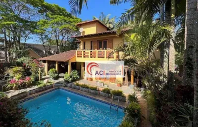 Casa de condomínio para venda em são paulo ii de 481.00m² com 4 quartos, 1 suite e 4 garagens