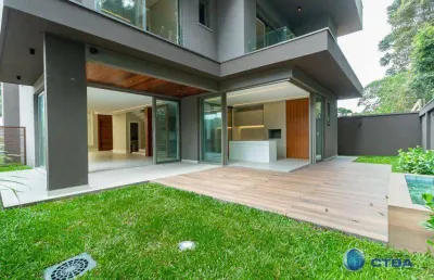 Casa de condomínio para venda em santa felicidade de 307.00m² com 4 quartos, 4 suites e 4 garagens