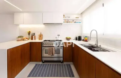 Apartamento para venda em jardim morumbi de 155.00m² com 3 quartos, 3 suites e 2 garagens
