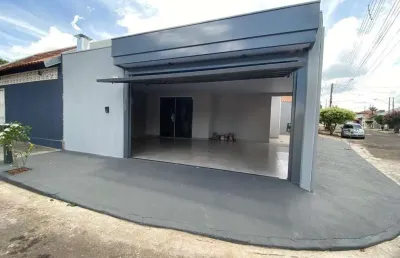 Casa para venda em centro (lácio) de 129.00m² com 3 quartos, 1 suite e 2 garagens