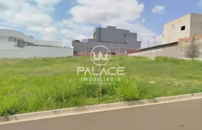 Terreno em condomínio fechado à venda no Ondas, Piracicaba 