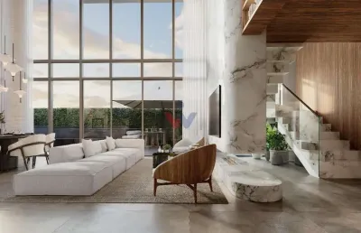 Apartamento para venda em cabral de 128.00m² com 2 quartos, 2 suites e 2 garagens