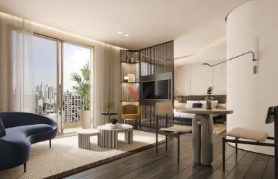 Apartamento para venda em centro de 35.00m² com 2 quartos