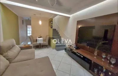 Casa de condomínio para venda em borghese ii de 70.00m² com 2 quartos e 2 garagens