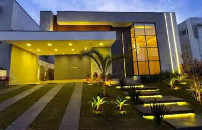 Casa para venda em cézar de souza de 195.00m² com 4 quartos, 4 suites e 4 garagens