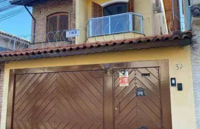 Sobrado para venda em jardim santa clara de 177.00m² com 3 quartos, 1 suite e 6 garagens