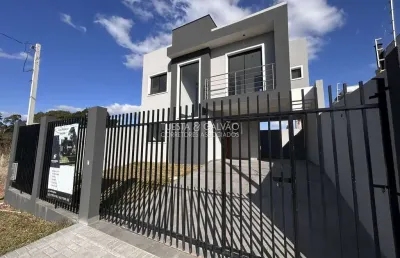 Sobrado para venda em campo magro de 124.00m² com 3 quartos, 1 suite e 2 garagens
